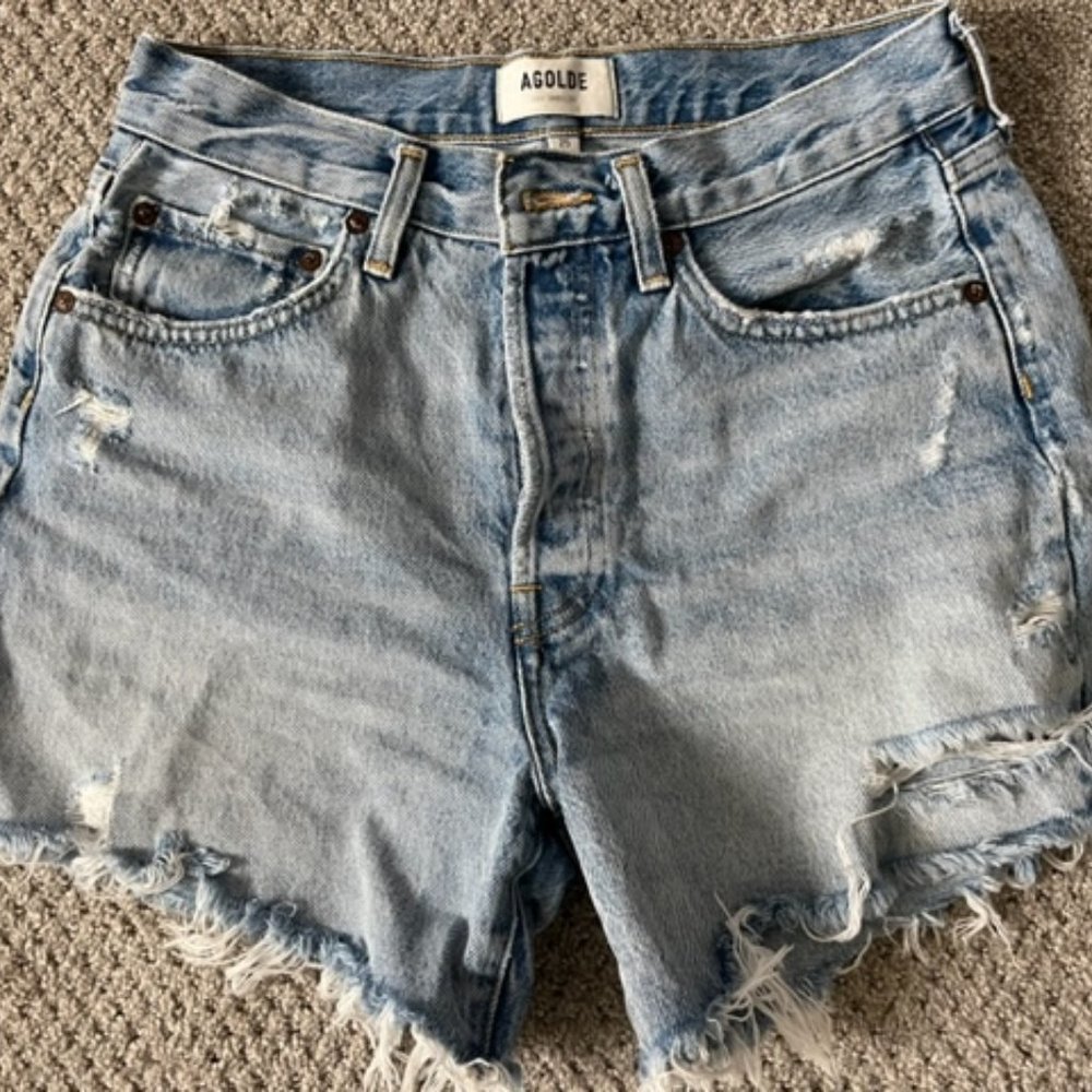 Agolde Parker Long Shorts